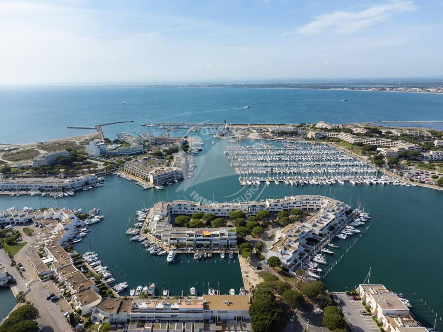As9557 - Studio Vue Sur La Mer Avec Parking Prive Proche Centre Ville 르그로뒤후아 외부 사진